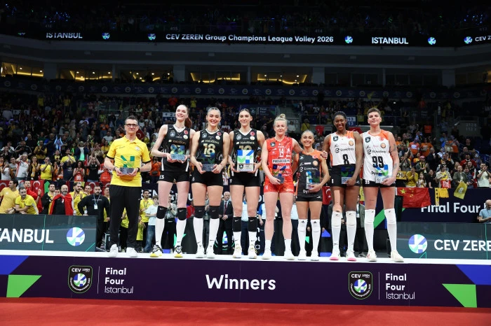 VakıfBank 7. kez Avrupa'nın en b&uuml;y&uuml;ğ&uuml;
