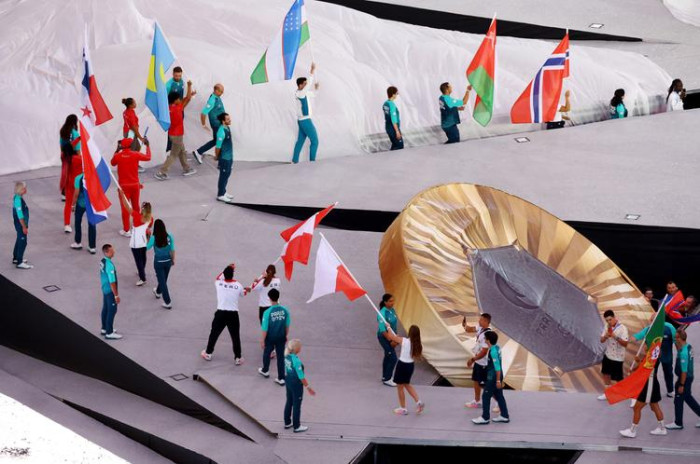 Paris 2024'te kapanış t&ouml;reni