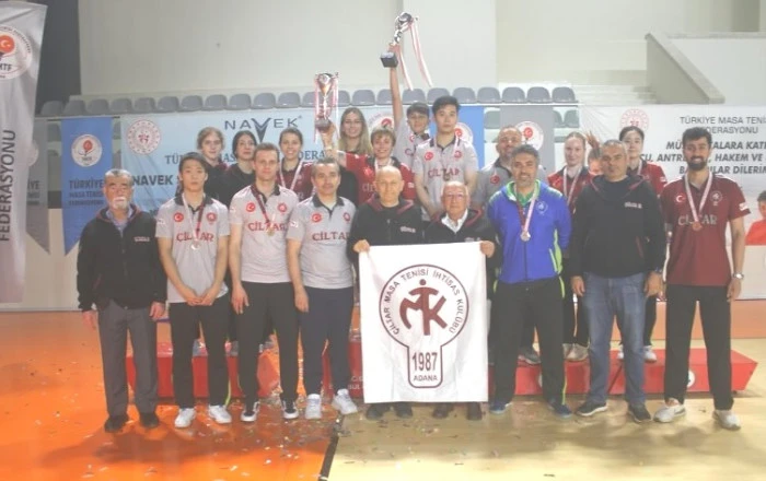 Adana&rsquo;da &Ccedil;İLTAR Masa Tenisi SK&rsquo;ya Tebrik Yağmuru