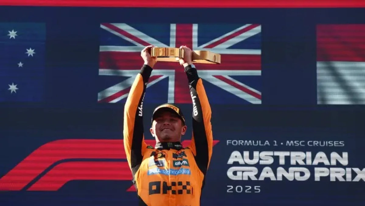  Avusturya GP'de zafer Lando Norris'in