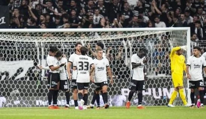 Beşiktaş farka gitti, tur kapısını araladı:3-0