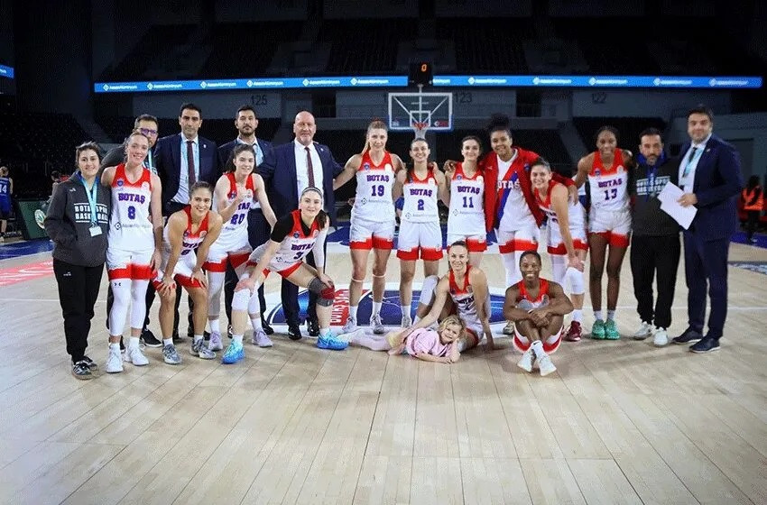 Botaşspor farklı kazandı:72-45