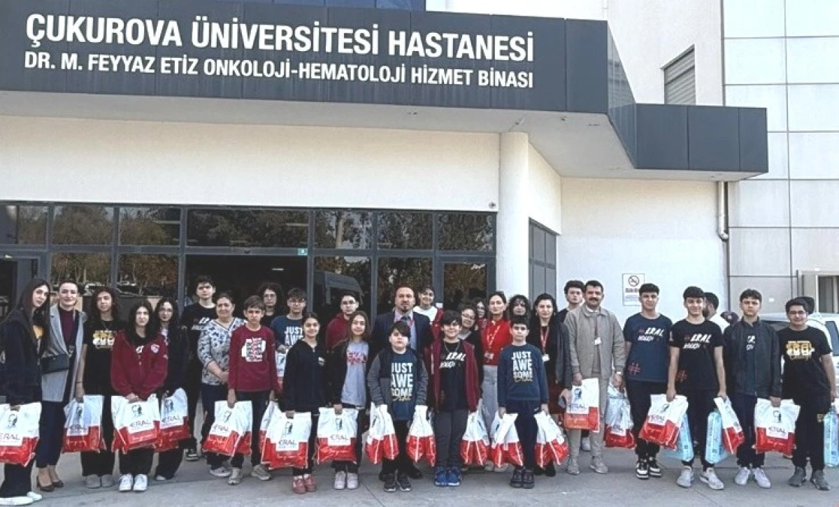 Eral Okulları &Ouml;ğrencilerinin Y&uuml;reklerinden B&uuml;y&uuml;k Dayanışma