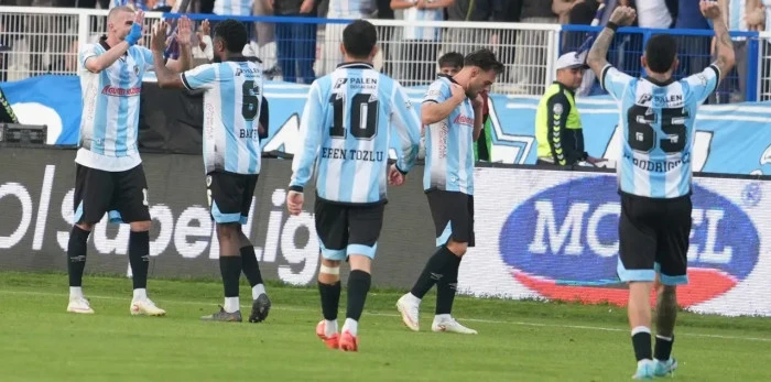  Erzurumspor FK, sahasında kazandı:1-0