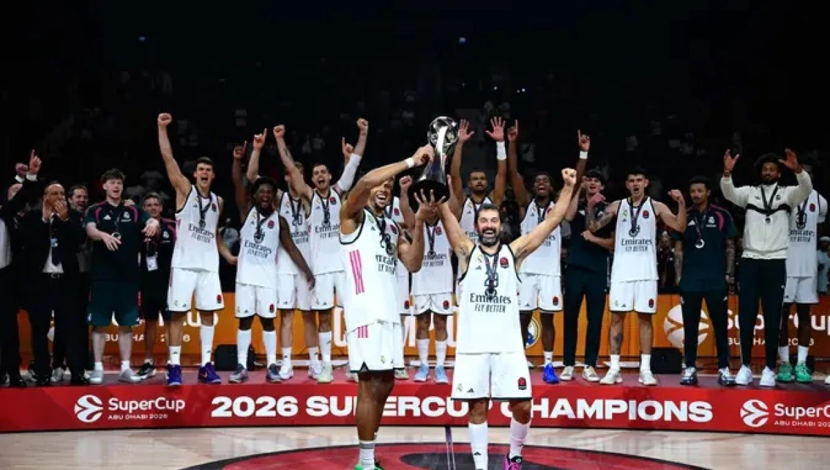 EuroLeague'de S&uuml;per Kupa Real Madrid'in:93-89
