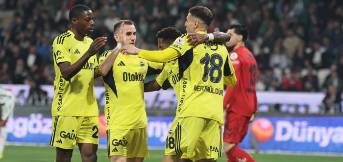 Fenerbah&ccedil;e, Konya'da rahat kazandı:3-0