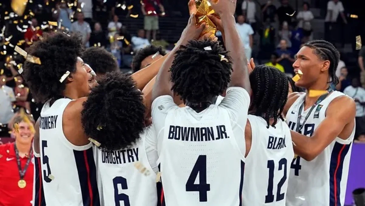 FIBA 17 Yaş Altı D&uuml;nya Şampiyonu ABD: 107-81