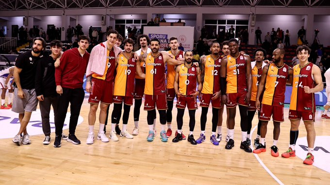 Galatasaray, deplasmanda galip:76-65