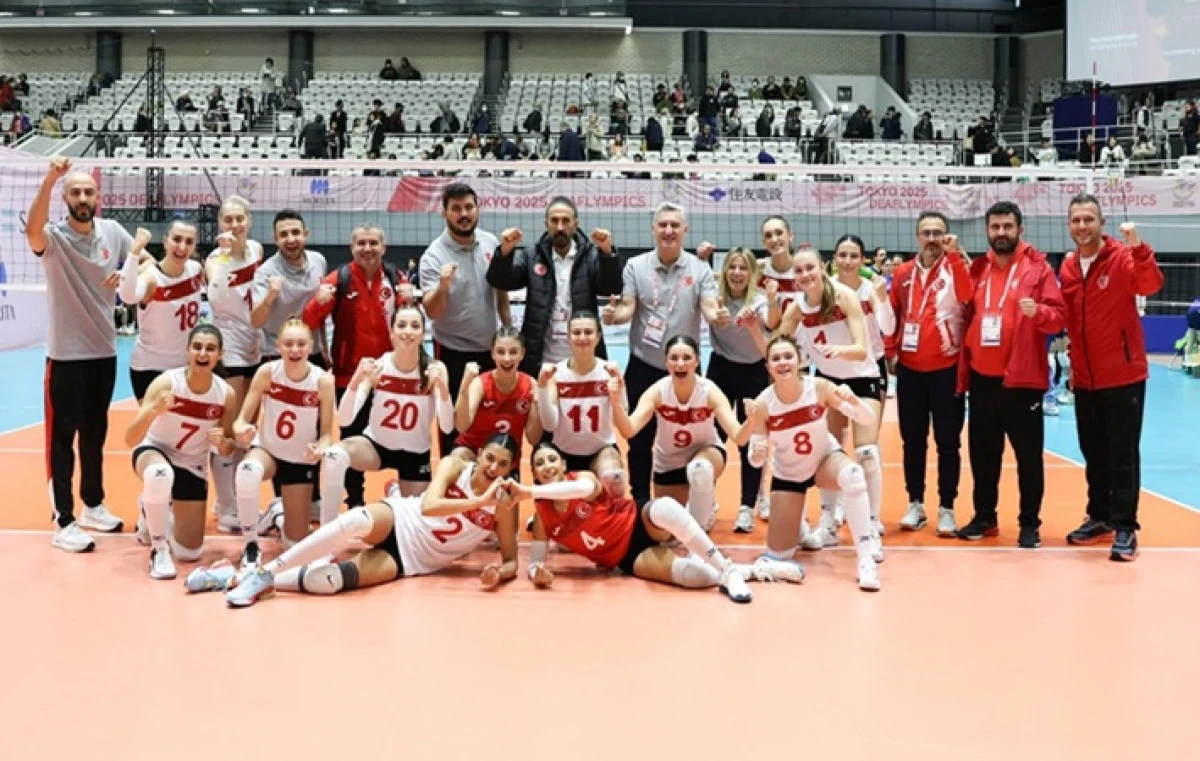 İşitme Engelliler Kadın Voleybol Milli Takımımız Finale Y&uuml;kseldi