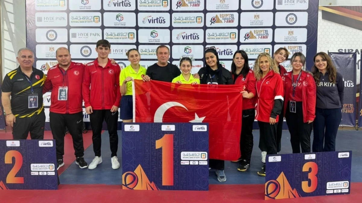 Kadın Para Masa Tenisi Milli Takımı d&uuml;nya şampiyonu!