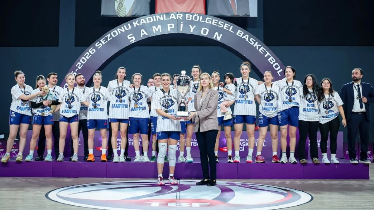 Kadınlar B&ouml;lgesel Basketbol Ligi Şampiyonu İstanbul Utku:60-56