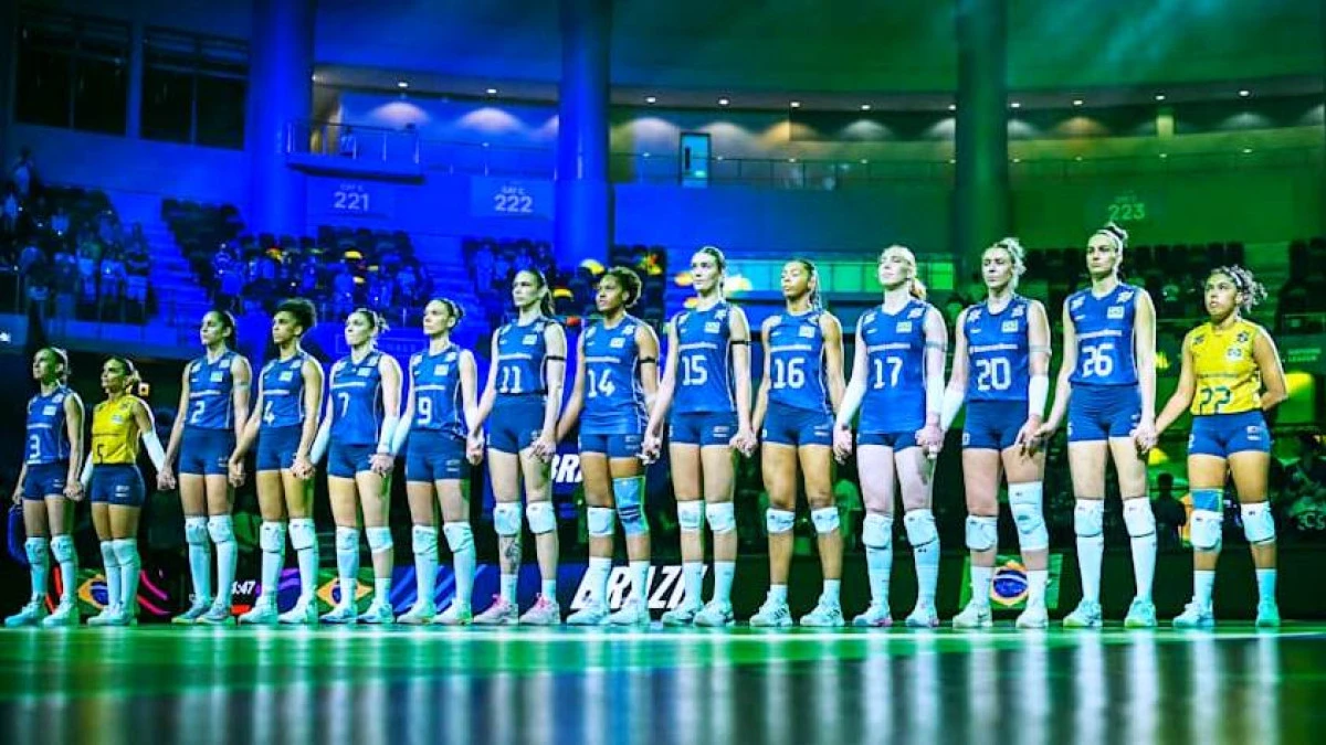 Milletler Ligi'nde ilk finalist Brezilya:3-2