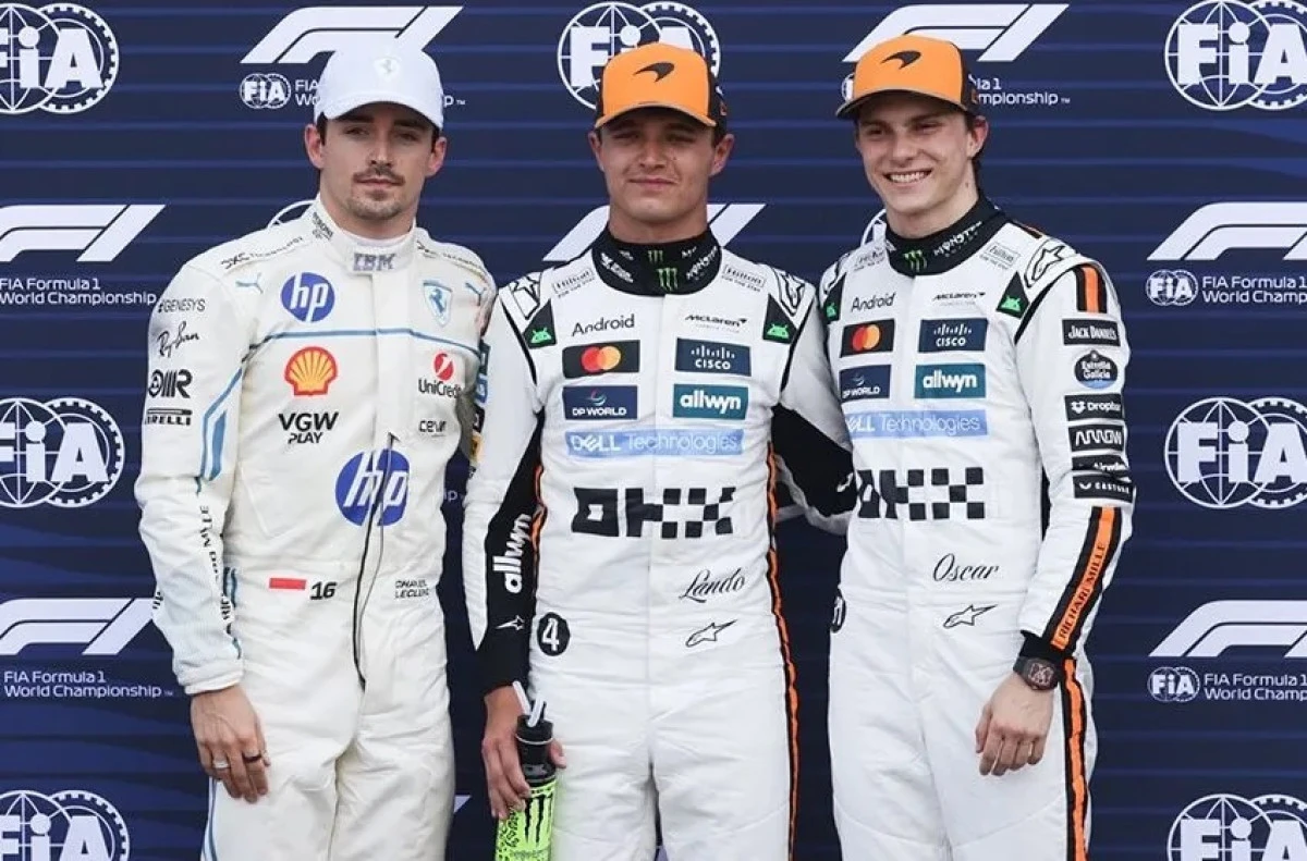 Monako GP'yi  Lando Norris kazandı