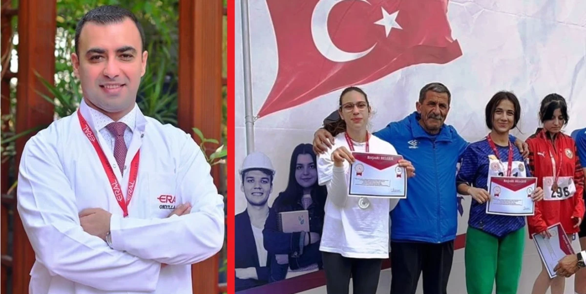 &Ouml;zel Eral Okulları&rsquo;nın Atletizmde B&uuml;y&uuml;k Başarısı