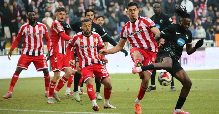 Sivas'ta kazanan olmadı:1-1