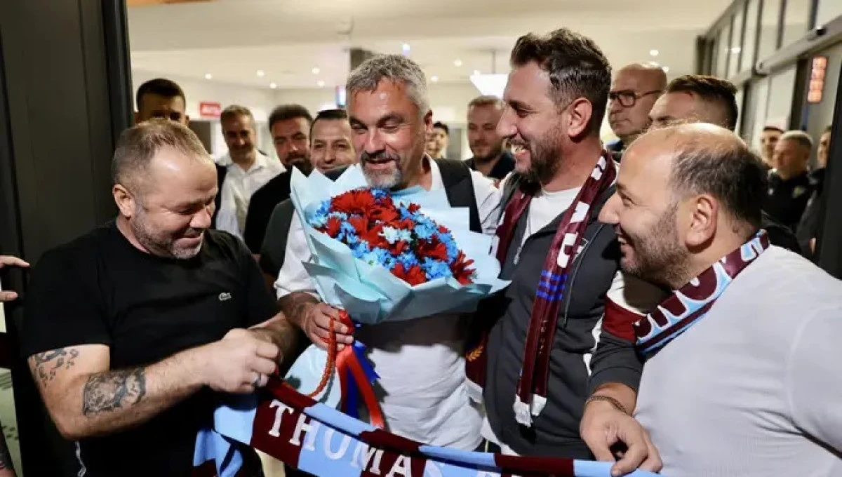  Thomas Reis, Trabzon'a geldi